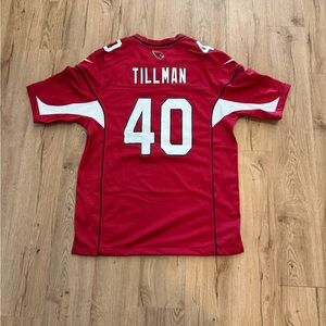 Red and White Men's Sports Jersey